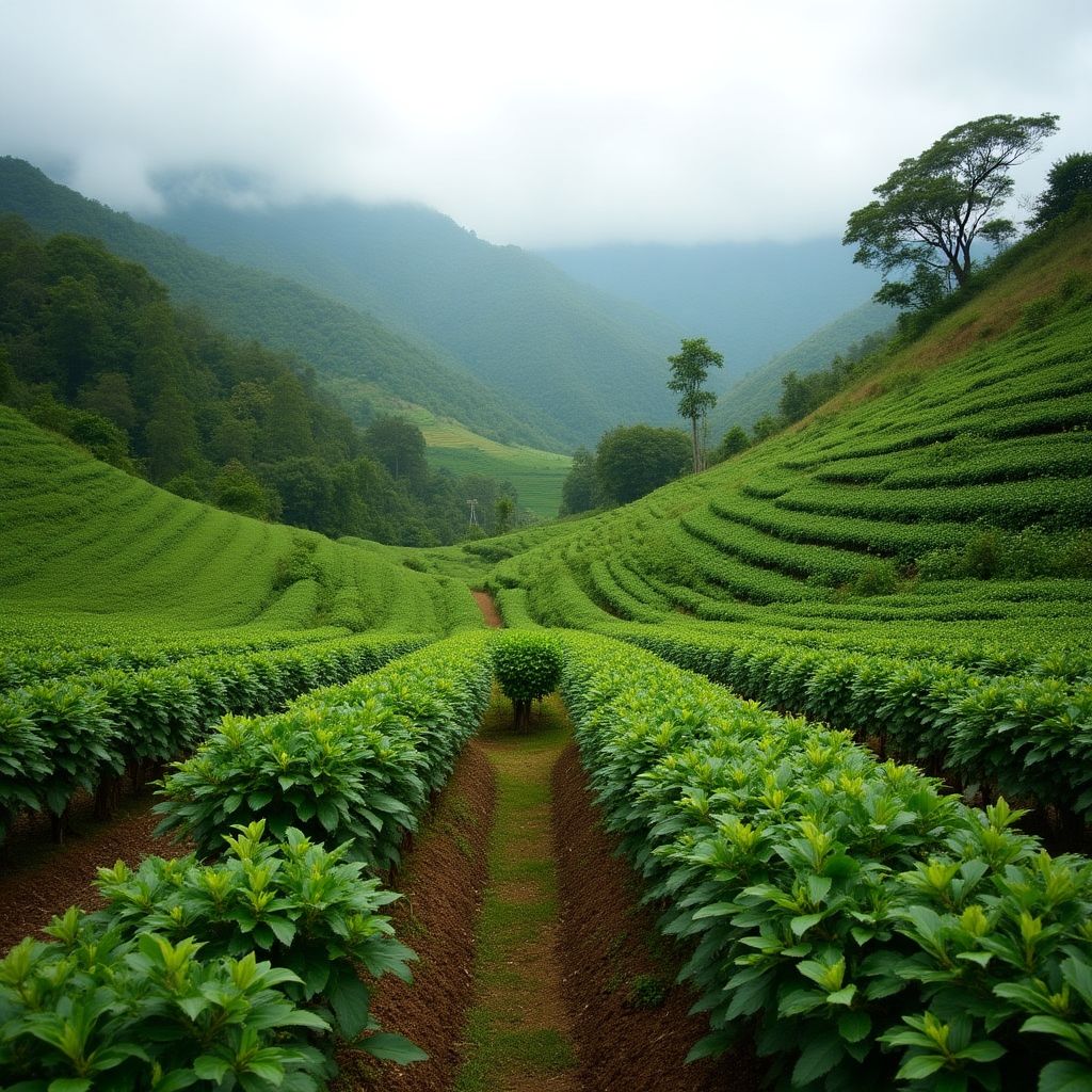 Plantación café orgánico InvertCR Tarrazú Costa Rica agricultura sostenible inversión